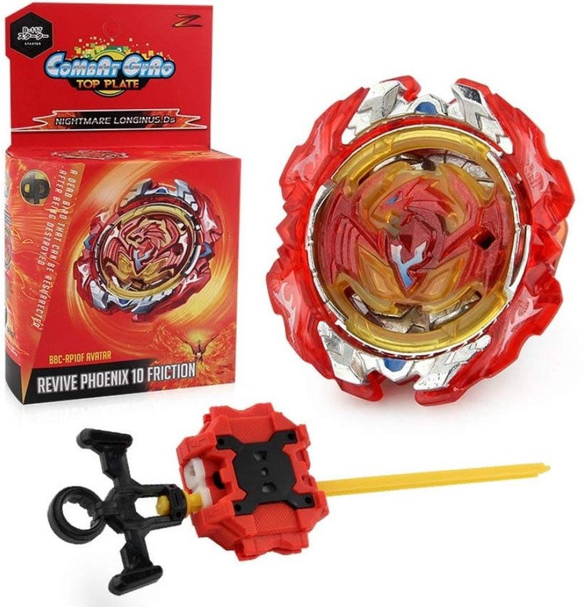 Combat Gyro bovenplaat - Revive Phoenix 10 Friction