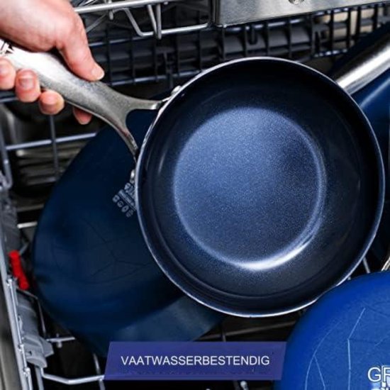 Glazen Deksel Pandeksel 28 cm Diameter - Universeel Deksel voor Kookpan Met Stoomgat