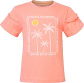 Noppies Girls Tee Estes short sleeve Meisjes T-shirt - Coral Haze - Maat 134