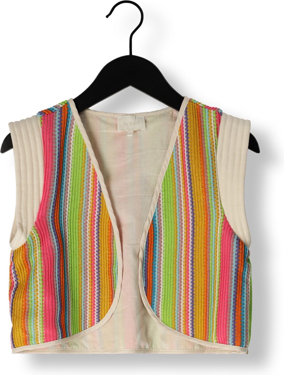 AI&KO - Gilet - Cream - Maat 176