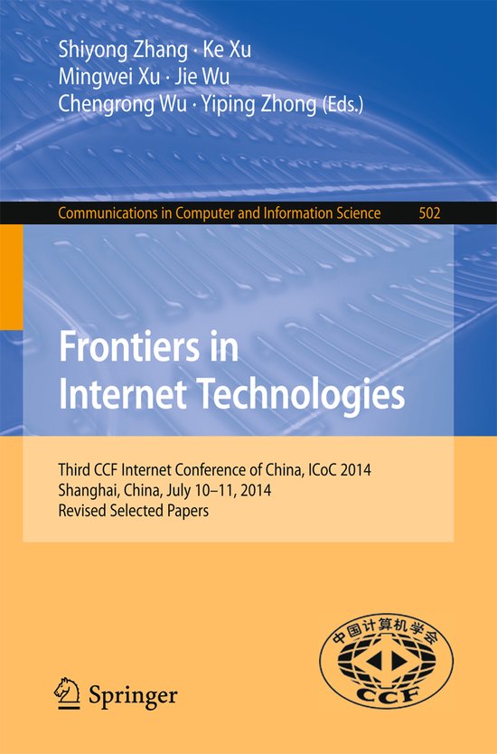 Frontiers in Internet Technologies - cover