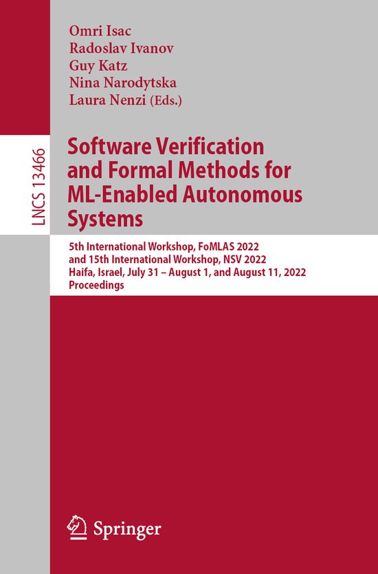 Lecture Notes in Computer Science13466- Software Verification and ...