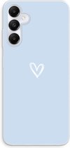 Case Company® - Hoesje geschikt voor Samsung Galaxy A05s hoesje - Klein Hart Blauw - Soft Cover Telefoonhoesje - Bescherming aan alle Kanten en Schermrand