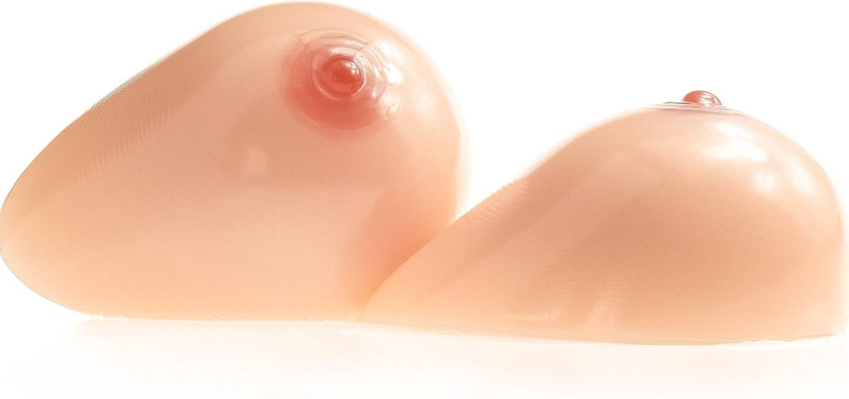 Siliconen Borsten- Borstprothese-Nep borsten- E cup- 1200 gram-Cosplay- Travestie-Transgender-Crossdresser