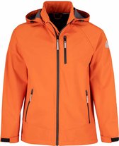 BJØRNSON Ove Softshell Summer Jacket Homme - Coupe-vent - Respirant - Taille XL - Oranje