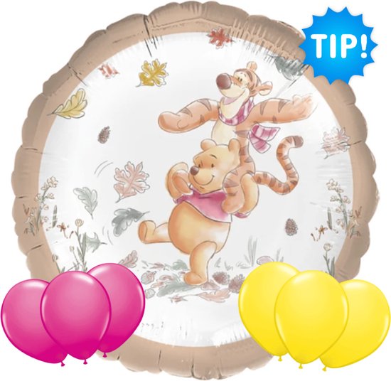 Winnie the Pooh Ballon - Verjaardag decoratie & versiering - 44 cm