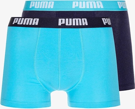 Puma Heren Boxershort 2-pak - Everyday - M - Blauw.