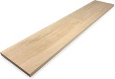Eiken plank 240 x 60 cm 18 mm - Eiken plank - Eikenhouten plank - Kastplank - Meubelplaat - Timmerpaneel