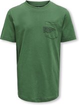 ONLY KOBMARINUS S/S TEE PRINT BOX JRS NOOS Jongens T-shirt - Maat 158/164