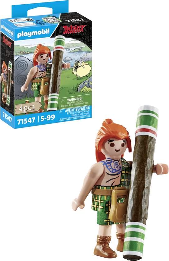 PLAYMOBIL Asterix 71547 Mc Aphon Spielfigur – Abenteuer In Kaledonien, Für Kinder Ab 4 Jahren