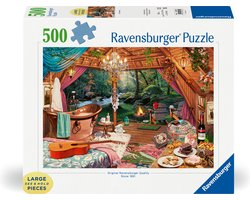 Ravensburger puzzel Cozy Glamping - Legpuzzel - 500 Large Format stukjes