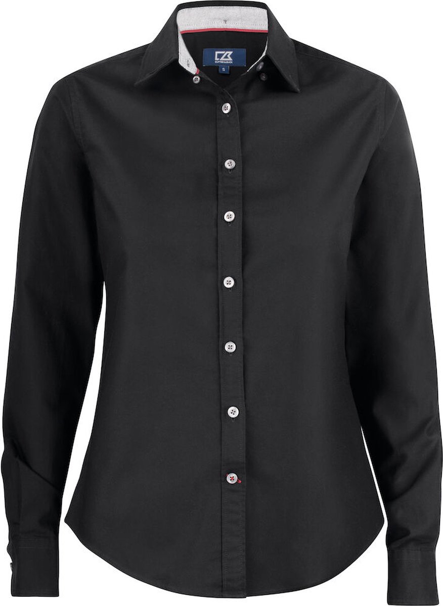 Cutter & Buck Belfair Oxford Shirt Dames 352401 - Zwart - XL