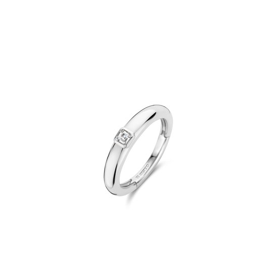 TI SENTO Ring 12329ZI - Zilveren dames ring - Maat 60