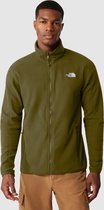 The North Face - Resolve Full-Zip Fleece voor Heren - Milieuvriendelijke outdoorjas voor Wandelen en Kamperen - Forest Olive - L