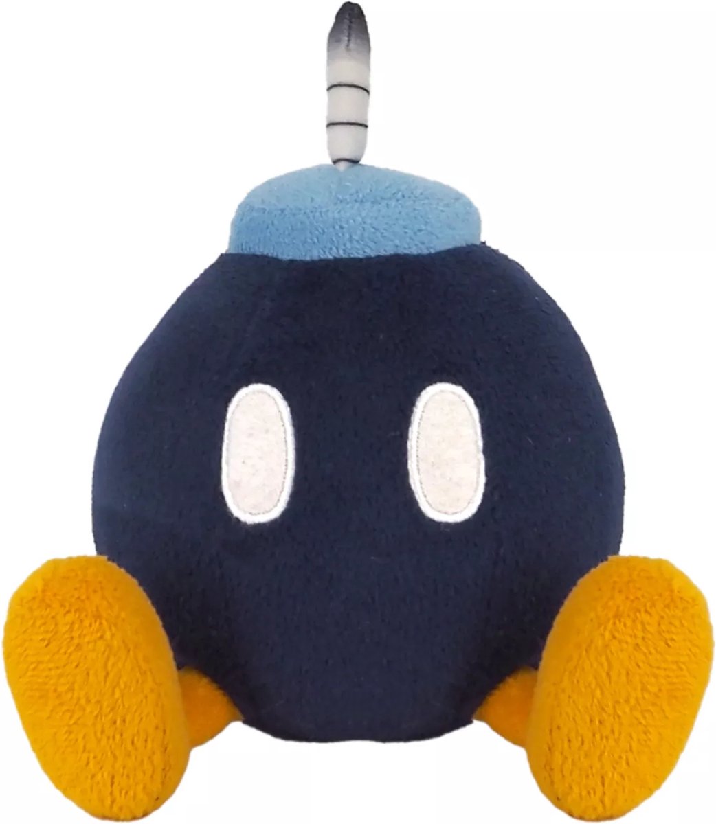 Nintendo Together + Super Mario Bros – Bob-Bomb Official Licensed knuffel – 13 cm pluche