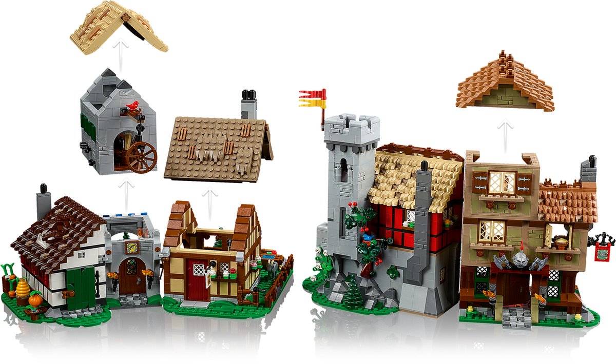 LEGO Icons Middeleeuws stadsplein - 10332 — afbeelding 20