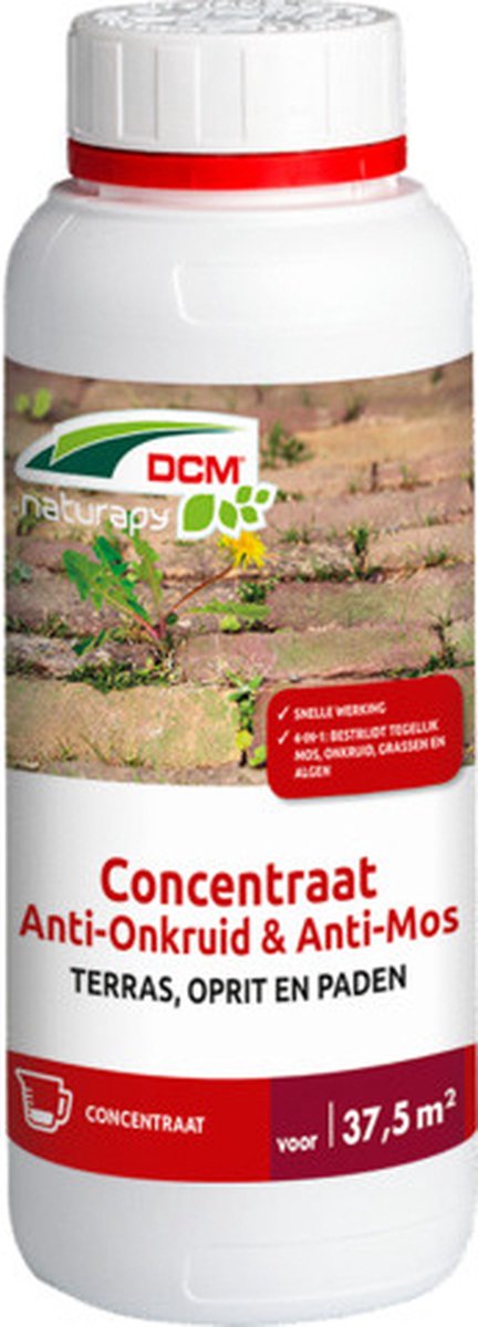 Dcm Naturapy Anti-Onkruid Anti-Mos Terras Concentraat - Algen- Mosbestrijding - 1 l van DCM — afbeelding 3
