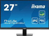 iiyama ProLite XU2763HSU-B1 - 27 Inch - IPS - Full HD - USB-Hub - energie label B