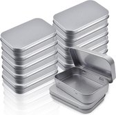 Cosswe Metalen doosjes, 2 stuks, kleine metalen dozen, mini Cosswe Metalen doosjes, 2 stuks, kleine metalen dozen, mini