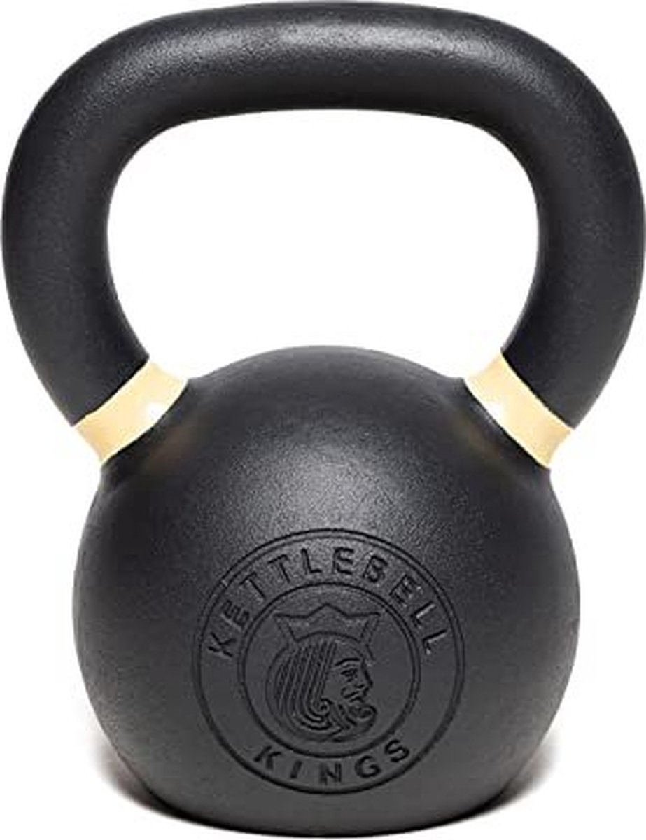 Kettlebell Kings Kettlebell - Powder Coat - Gietijzer - 24kg | bol