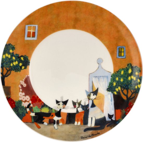 Goebel - Rosina Wachtmeister | Assiette Una bellissima giornata | Porcelaine - 23cm