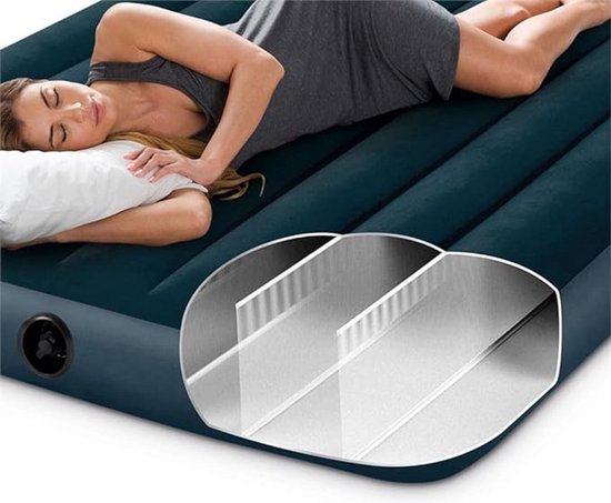 KLASSIEK DONZIG LUCHTBED UIT DE DURA-BEAM-SERIE van Intex — afbeelding 4