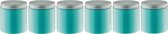 Scrubzout Hamam - 300 gram - Pot met aluminium deksel - set van 6 stuks - Hydraterende Lichaamsscrub