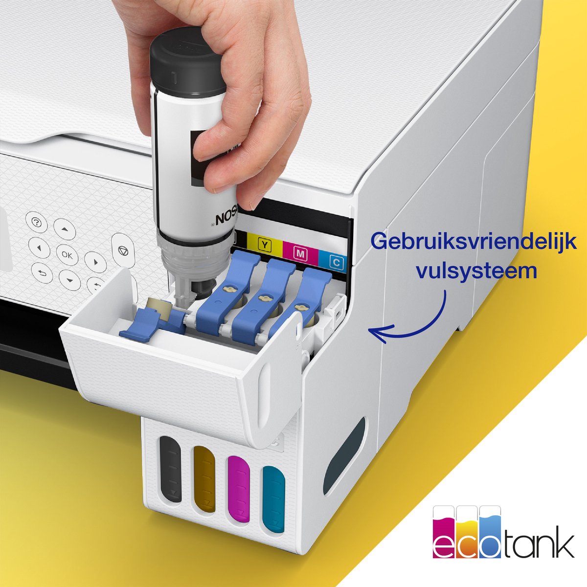 Epson EcoTank ET-2876 - All-in-One Inkttank Printer - Inclusief tot 3 jaar inkt - Wit – foto 6