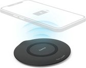 Hama 15W Draadloze oplader - Qi Oplaadpad geschikt voor Smartphones o.a. iPhone 14/iPhone 15 - Snellader - Wireless Charging - Beveiliging en LED-functie - Zwart