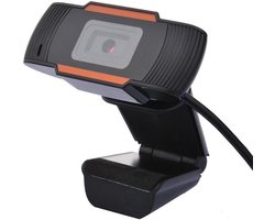 Webcam HD 720p - Op computer - Webcam voor pc - Webcamera - Vergaderen - Werk & Thuis - USB - Microfoon - Windows & Mac