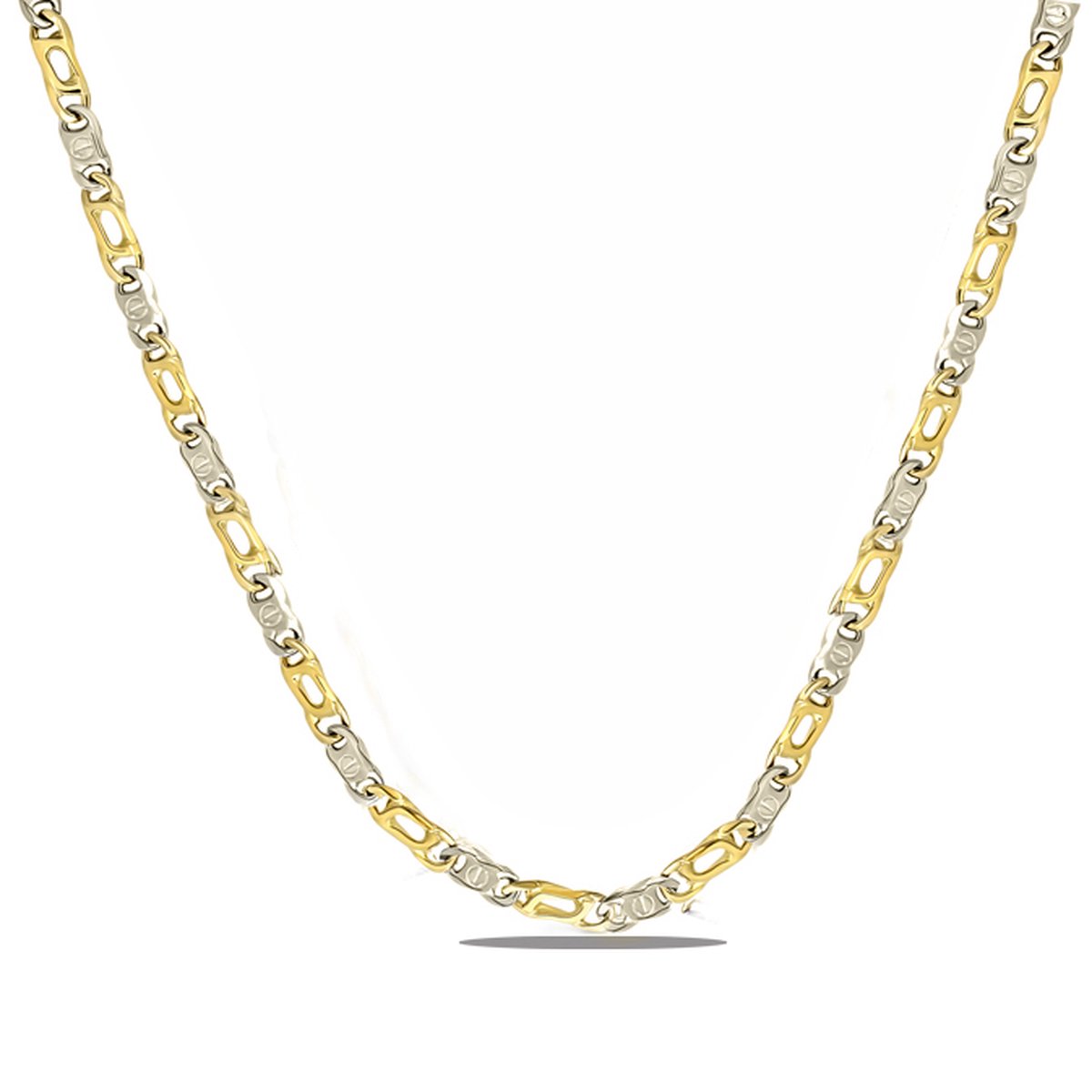 Juwelier Zwartevalk - 14 karaat gouden ketting 15.055/50cm