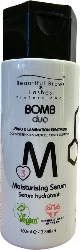Foto: Lash bomb flesje step 3 moisturising serum 100ml