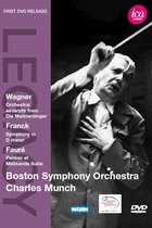 Boston Symphony Orchestra, Charles Munch - Excerpts From Die Meistersinger/Symphony in D (DVD)