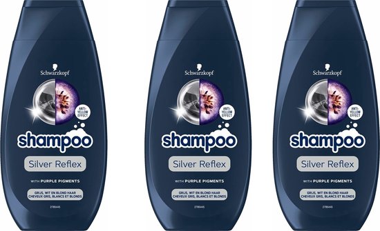 Schwarzkopf Silver Reflex Shampoo 3 x 250 ml