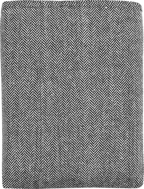Amenzo® Book Sleeve - 19 x 25 cm - Boek Hoes - Zwart Wit Vissengraat - Book Sleeve voor Boek - Boekbeschermer - 2 Vakken - Boekenhoes van Merkloos — afbeelding 5