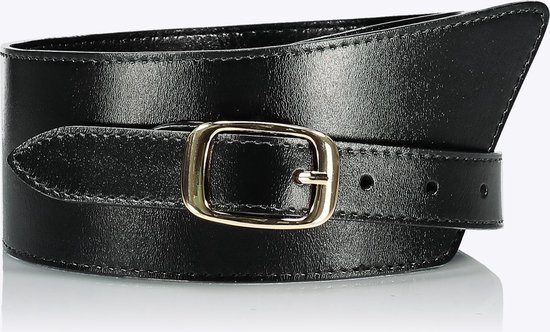 Ceinture Femme Cuir Noir BARBARA BUI – Taille S – Occasion Excellent état – Fabriquée En Italie
