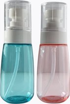 2 stuks Mist Spray Bottle Travel Size 60 ml | Voor Krullend Haar | Refreshen | CG Methode | Haaraccessoire