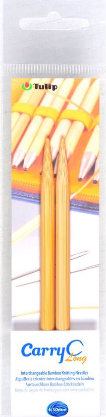 Palillos Intercambiables Tulip CarryC Long Fine Gauge | Bambú Japonés