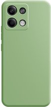Coverup Colour TPU Back Cover - Geschikt voor Xiaomi Redmi Note 13 Pro 5G / Poco X6 Hoesje - Frog Green