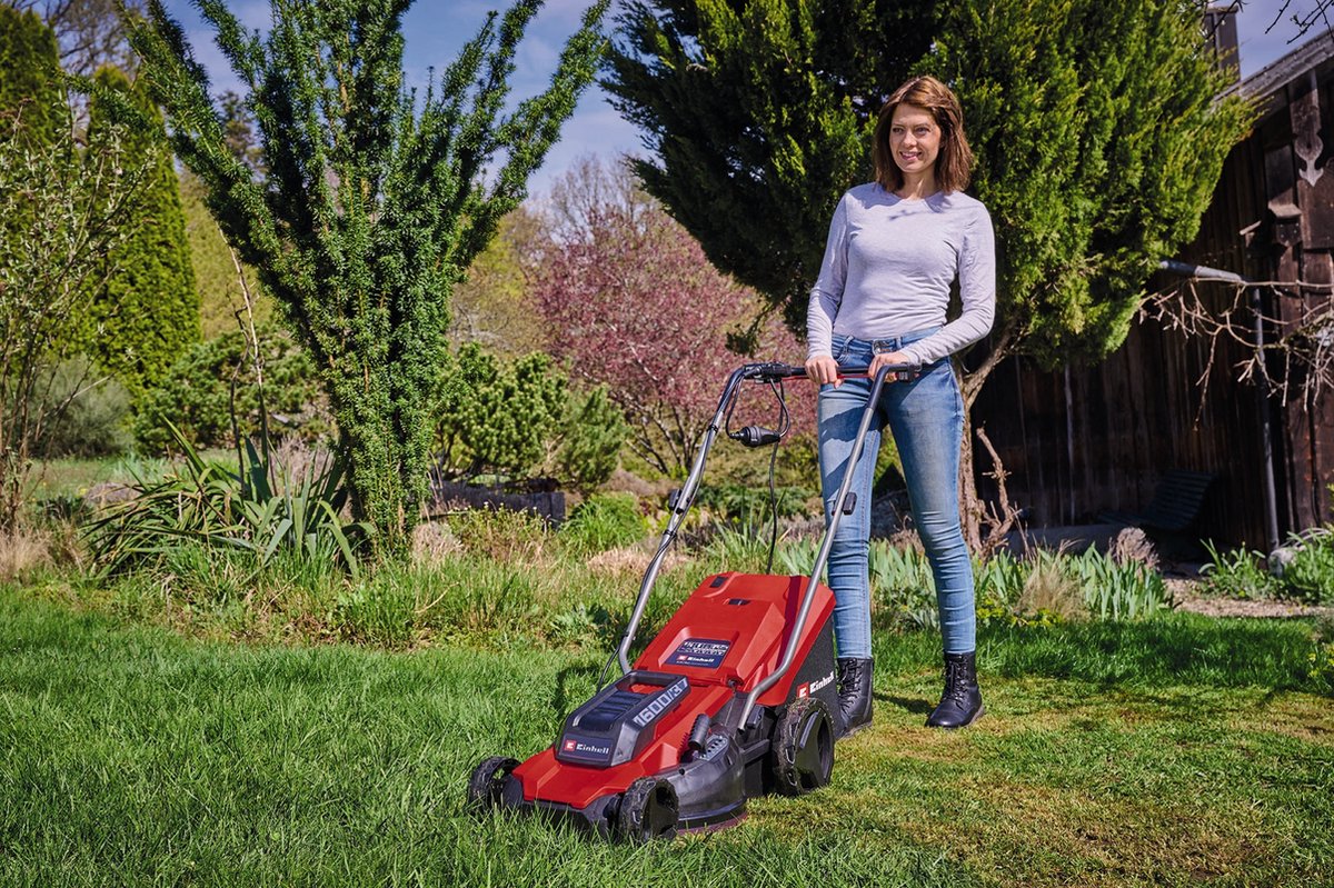Einhell Elektrische Grasmaaier GC-EM 1600/37 - 1600 W - Maaibreedte: 37 cm - 38 L opvangbak - Aanbevolen gazonoppervlakte: tot 700 m² - Maaihoogte: 20-60 mm – foto 8