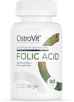 Supplementen - OstroVit foliumzuur 90 tabletten