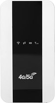 Bol.com Wifi Router Simkaart - 5G Router - Wit/Zwart aanbieding