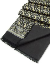 Foulard en soie pour homme Torino Paisley Noir