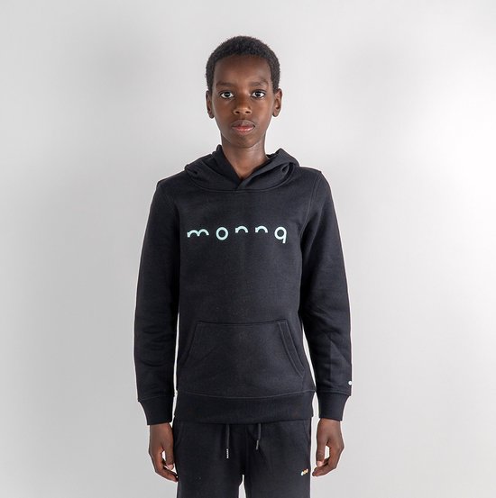 Monnq Kids Hoodie Black (Green)