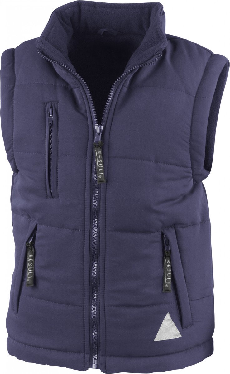 Result Junior Ultra Padded Bodywarmer RT88J - Navy - L (9-10)