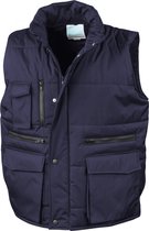 Bodywarmer Unisex S Result Mouwloos Navy 100% Polyester