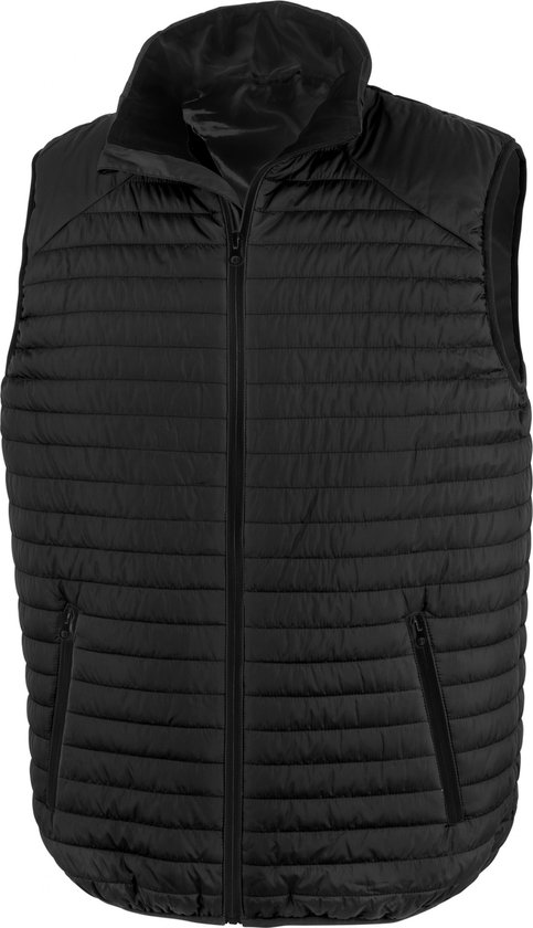 Bodywarmer Unisex S Result Mouwloos Black 100% Polyester