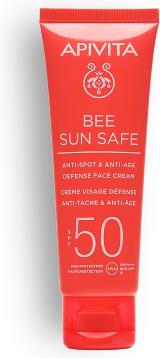 Apivita Suncare Crème Bee Sun Safe Defense Face Cream SPF50 50ml
