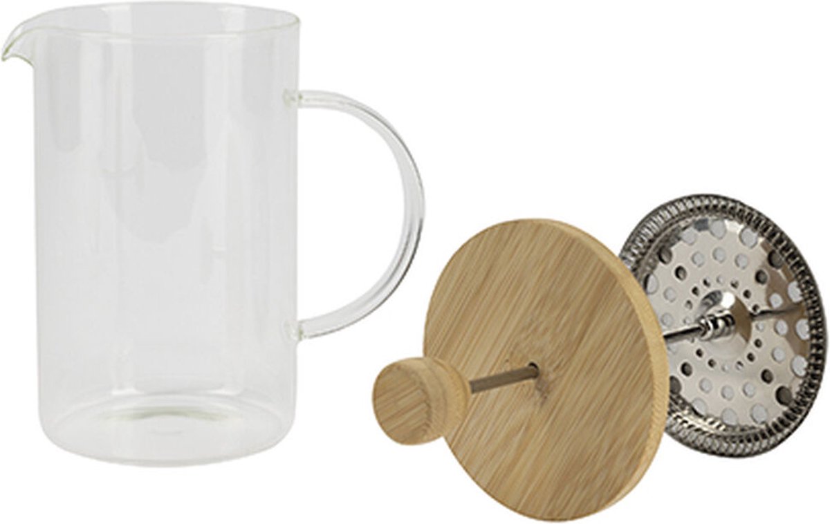 Koffiepot met Zuiger Bergner LOVERS 800 ml Beige