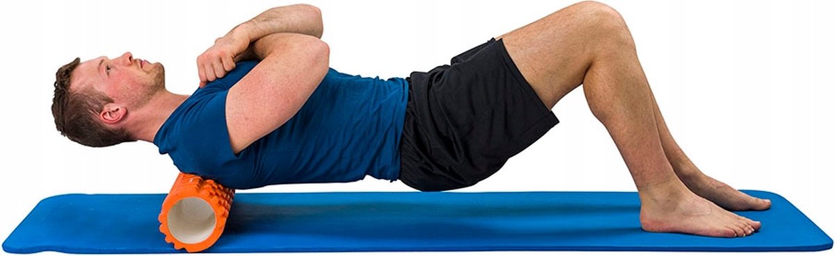 Foam Roller 30cm - Grid Trigger Point Massage EVA-schuim thumbnail 3